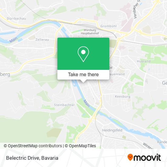 Belectric Drive map