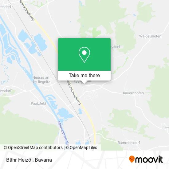 Карта Bähr Heizöl