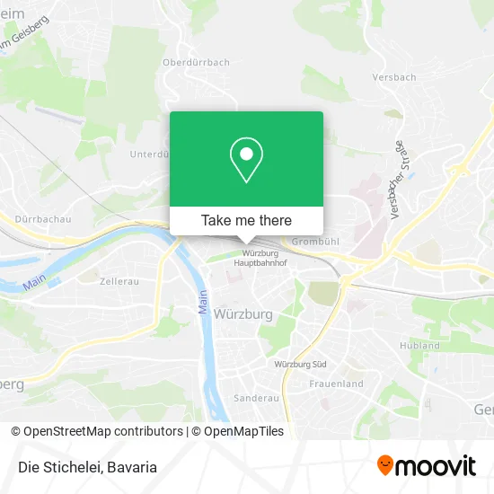 Карта Die Stichelei