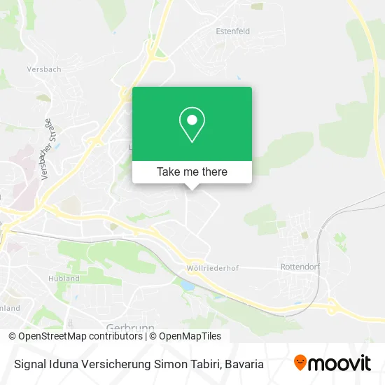 Карта Signal Iduna Versicherung Simon Tabiri