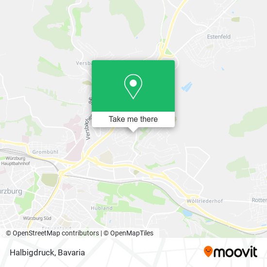 Карта Halbigdruck
