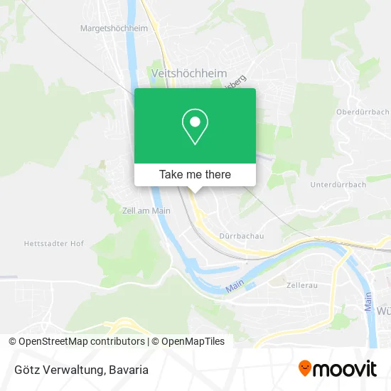 Карта Götz Verwaltung