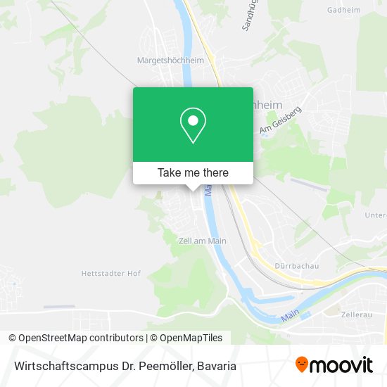 Wirtschaftscampus Dr. Peemöller map