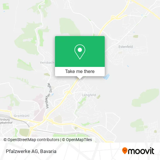 Карта Pfalzwerke AG