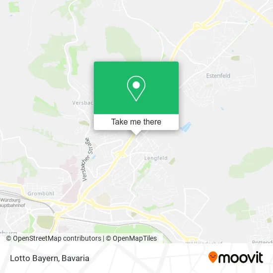Карта Lotto Bayern