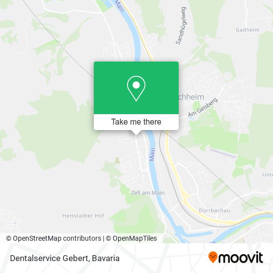 Dentalservice Gebert map