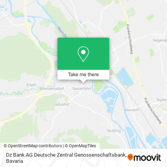 Карта Dz Bank AG Deutsche Zentral Genossenschaftsbank