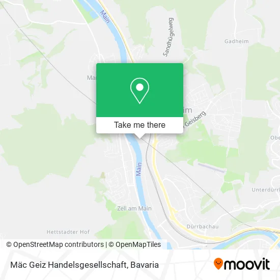 Карта Mäc Geiz Handelsgesellschaft