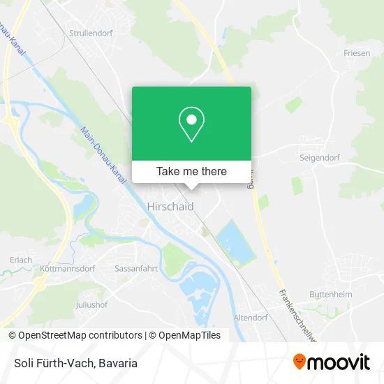Карта Soli Fürth-Vach