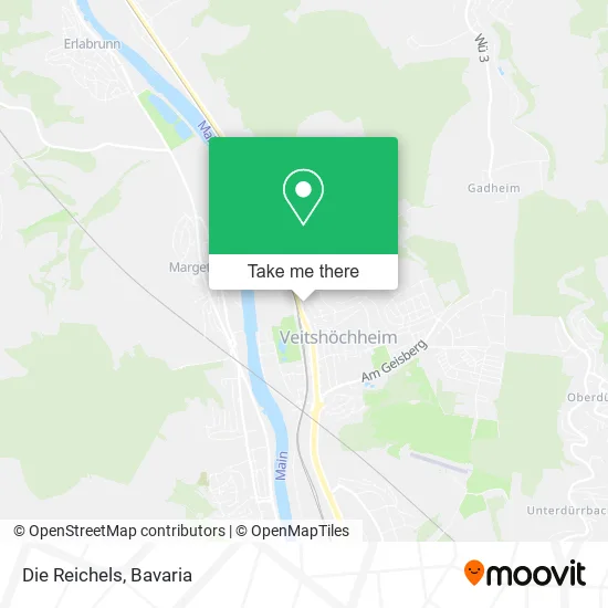 Карта Die Reichels