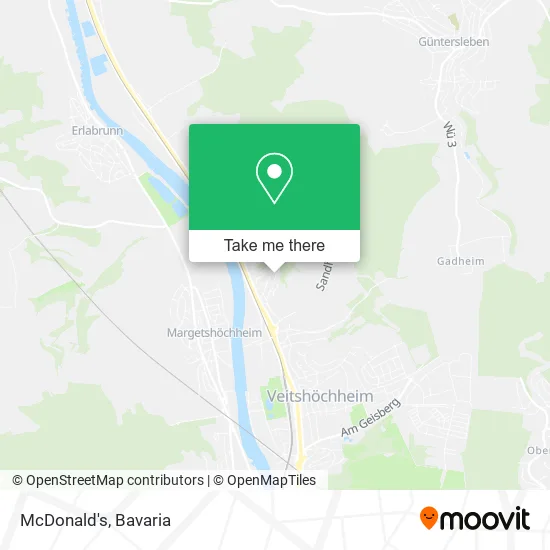 Карта McDonald's