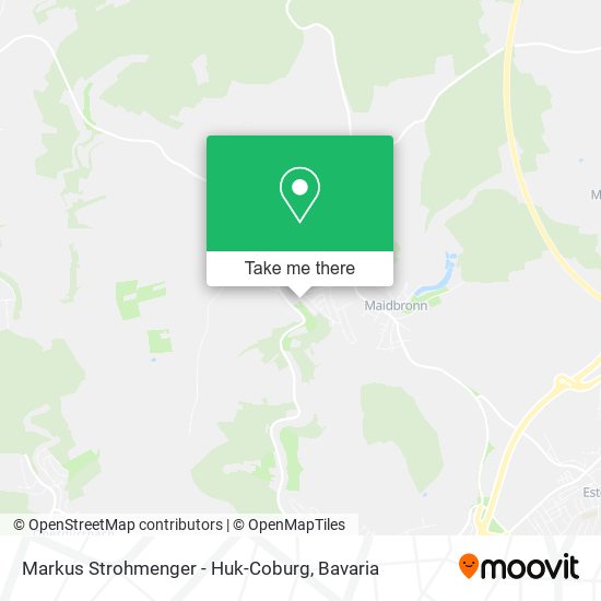 Markus Strohmenger - Huk-Coburg map