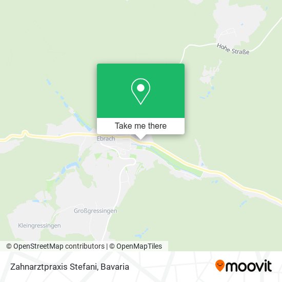 Zahnarztpraxis Stefani map