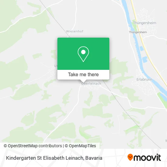 Карта Kindergarten St Elisabeth Leinach