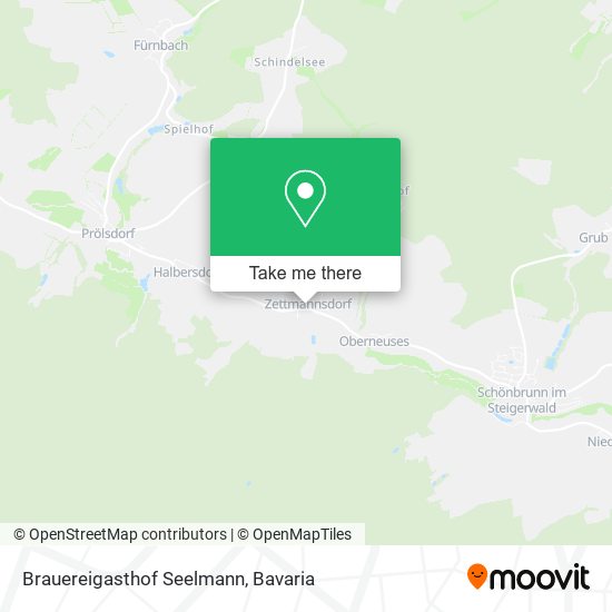 Brauereigasthof Seelmann map