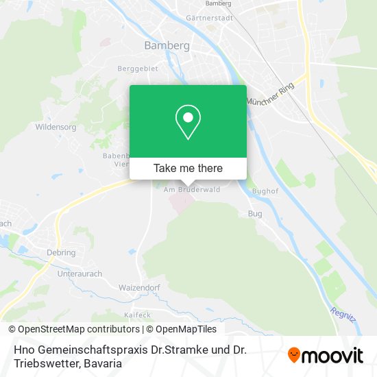 Hno Gemeinschaftspraxis Dr.Stramke und Dr. Triebswetter map