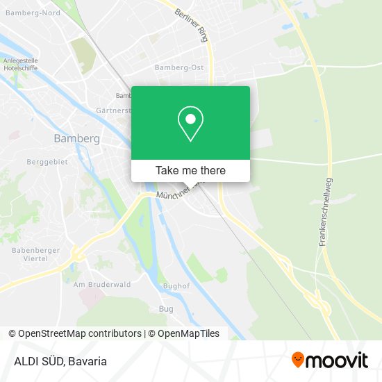 ALDI SÜD map