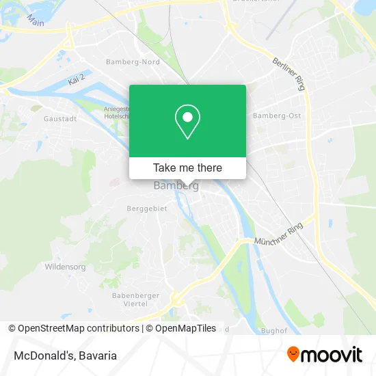 Карта McDonald's