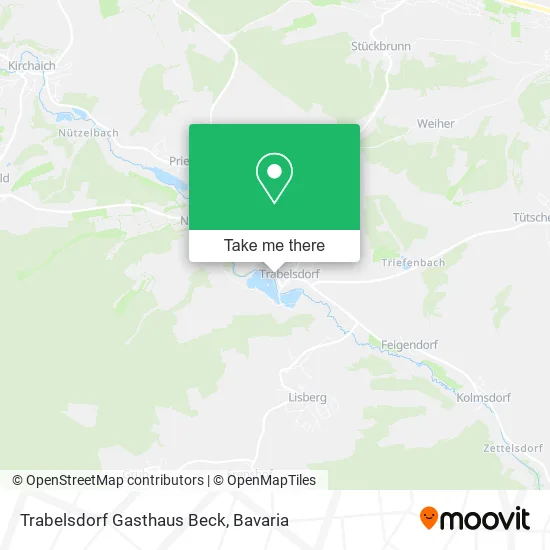 Карта Trabelsdorf Gasthaus Beck