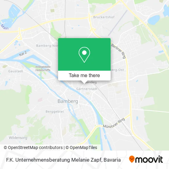 Карта F.K. Unternehmensberatung Melanie Zapf