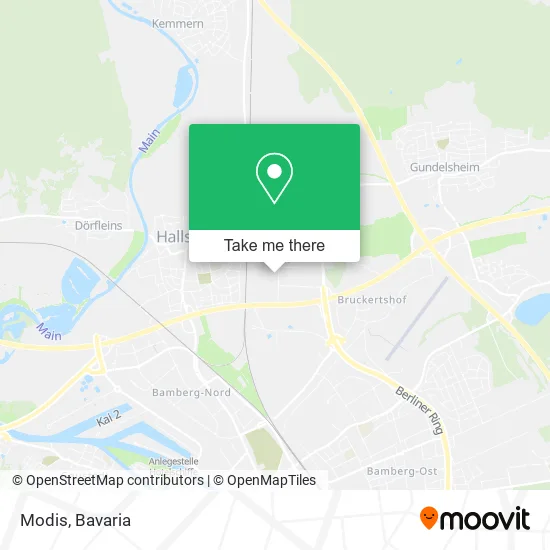 Карта Modis