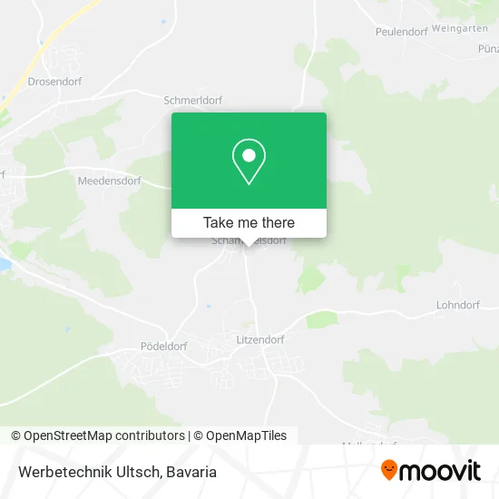Карта Werbetechnik Ultsch