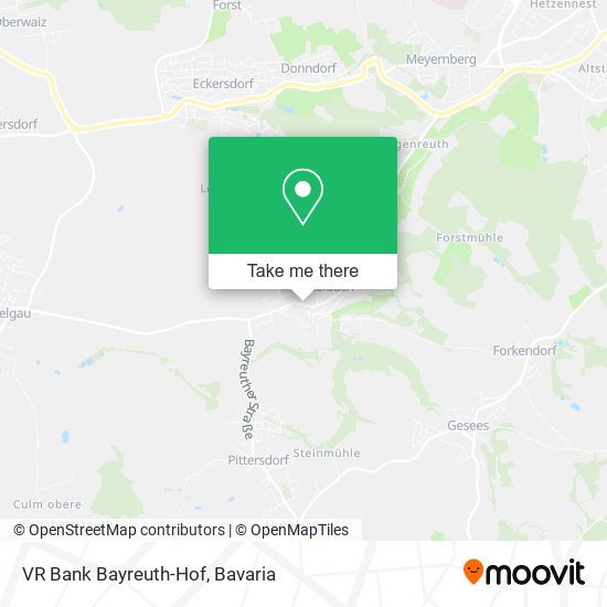 Карта VR Bank Bayreuth-Hof