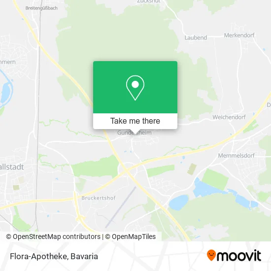 Карта Flora-Apotheke