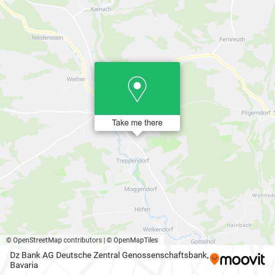 Dz Bank AG Deutsche Zentral Genossenschaftsbank map