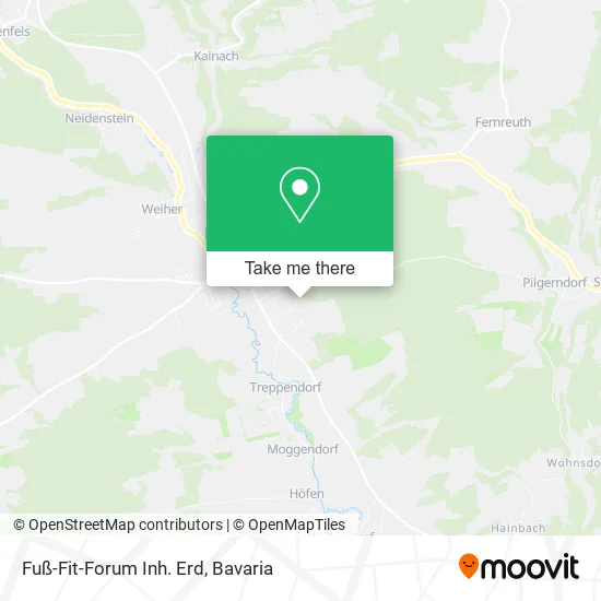 Карта Fuß-Fit-Forum Inh. Erd