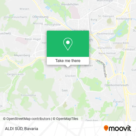 Карта ALDI SÜD