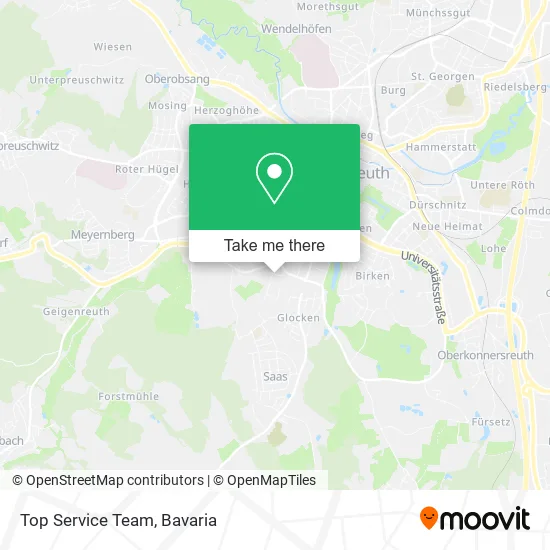 Карта Top Service Team