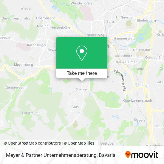 Карта Meyer & Partner Unternehmensberatung