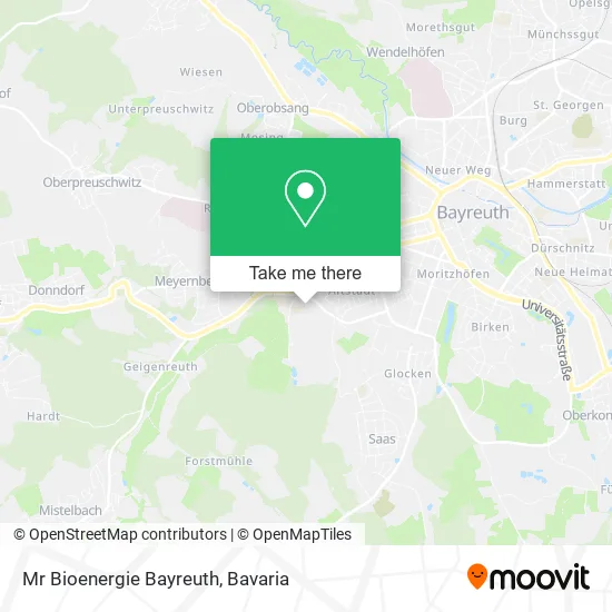 Карта Mr Bioenergie Bayreuth