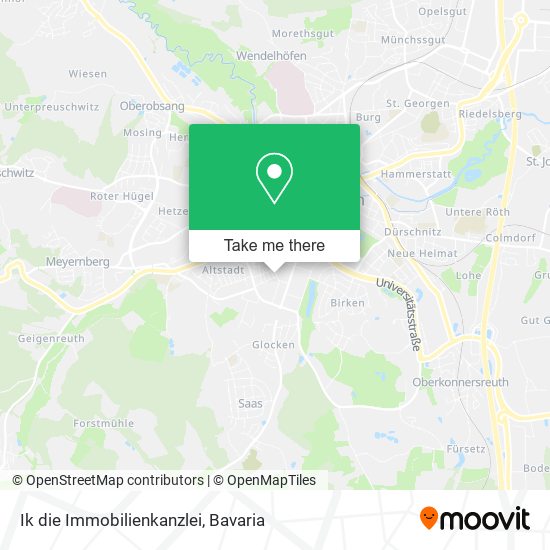 Ik die Immobilienkanzlei map