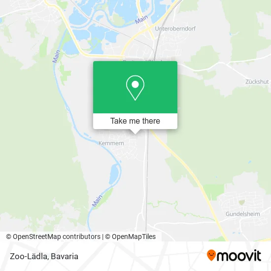 Карта Zoo-Lädla