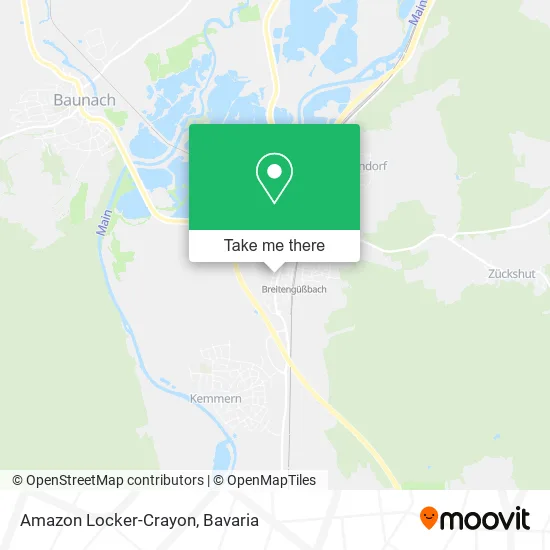 Amazon Locker-Crayon map
