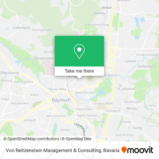 Von Reitzenstein Management & Consulting map