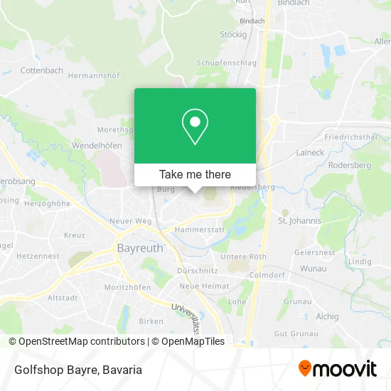 Карта Golfshop Bayre