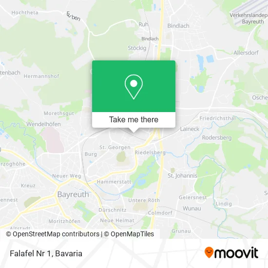 Карта Falafel Nr 1