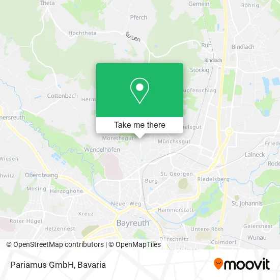 Карта Pariamus GmbH