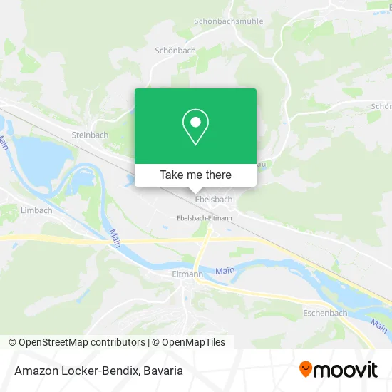 Карта Amazon Locker-Bendix