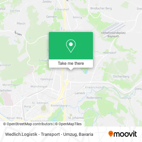 Карта Wedlich.Logistik - Transport - Umzug