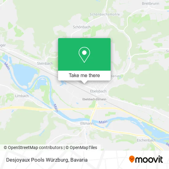 Карта Desjoyaux Pools Würzburg