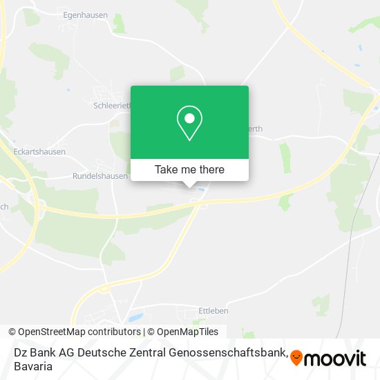 Dz Bank AG Deutsche Zentral Genossenschaftsbank map