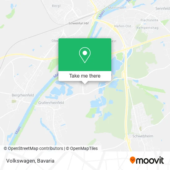 Карта Volkswagen