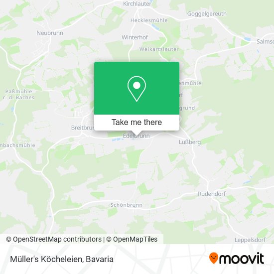 Müller's Köcheleien map