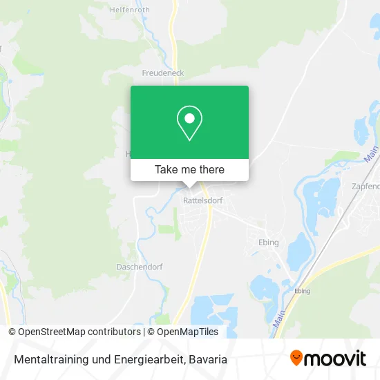 Карта Mentaltraining und Energiearbeit