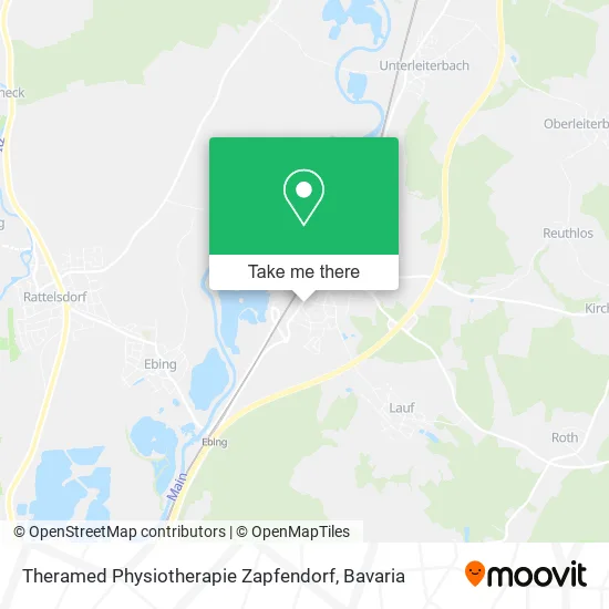 Карта Theramed Physiotherapie Zapfendorf