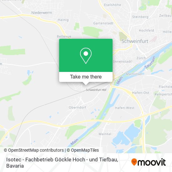 Isotec - Fachbetrieb Göckle Hoch - und Tiefbau map